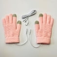 thumbnail image 1 of Gloves USB Heated Gloves Heated Mittens Women Winter Warm Double-sided Heating Full Hands USB Rechargeable Gloves for Men, 1 of 1