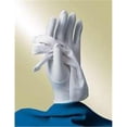 thumbnail image 1 of Gloves - Usher - Solid White Nylon Knit - Womens, 1 of 1
