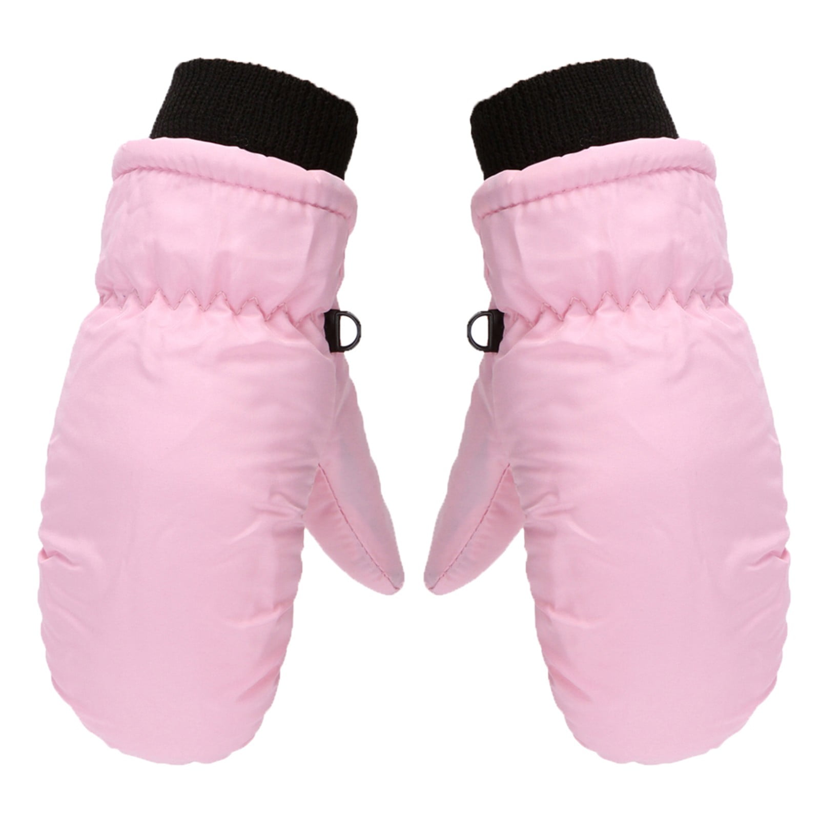 Gloves Windproof S/M/L Size Winter Warm Boys Outdoor Skating Snow Kids