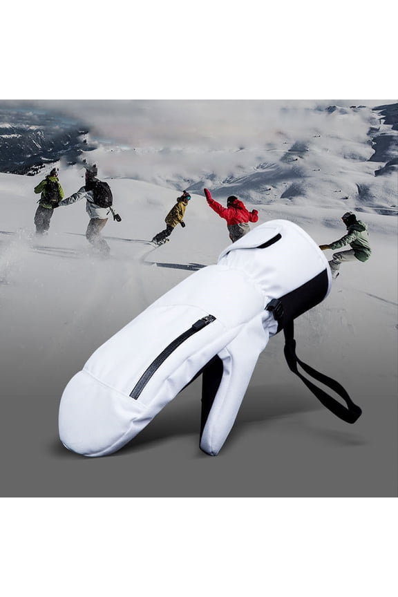 Gloves,Women Men Waterproof Mittens Women Men Snow Winter Snowmobile Siuke Mittens Mittens Hxber Qisuo