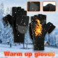 Gloves Wool Gloves Warmth Touch Screen Plush Cycling Thickening Outdoor