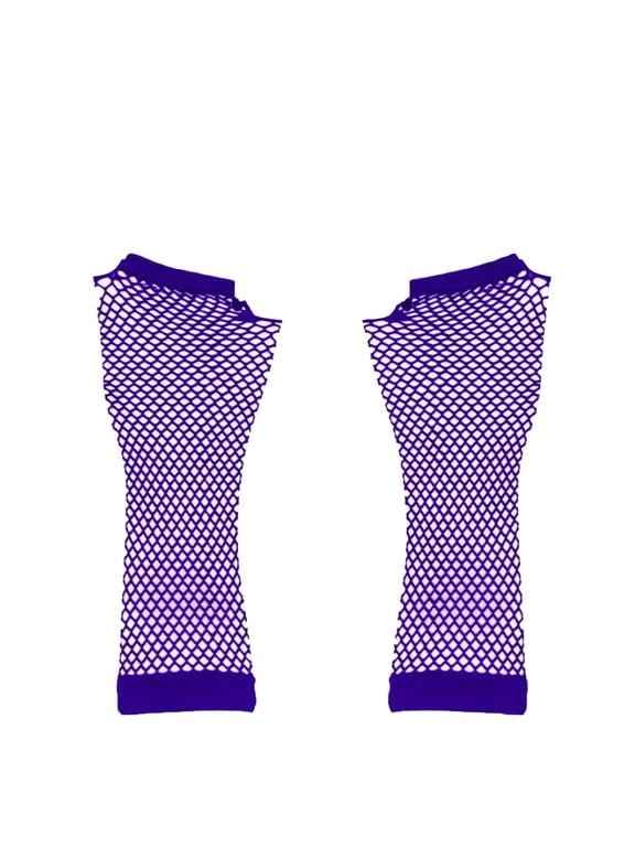 Gloves for Women Elastic Wrist Nylon Mesh Fingerless Gloves For Girls Daily Matching