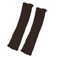 thumbnail image 1 of Gloves for Women Men Arm Warmers Gloves Winter Long Fingerless Gloves for Women Thumb Hole Gloves Mittens for Women Men Coffee One Size, 1 of 5