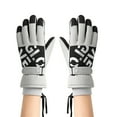 thumbnail image 1 of Gloves for Women Windproof Touchscreen Warm Outdoor Cycling Ski Gloves, 1 of 4