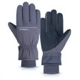 thumbnail image 1 of Gloves for men cold weather Ski Gloves Touch Screen Winter Outdoor Sports Warm Cold Plus Velvet Padded Full Finger Riding Windproof Waterproof Gloves, 1 of 6