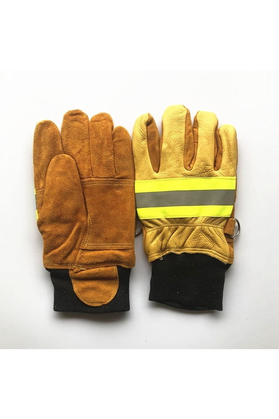 Gloves thermal insulation flame retardant wear-resistant durable protective gloves
