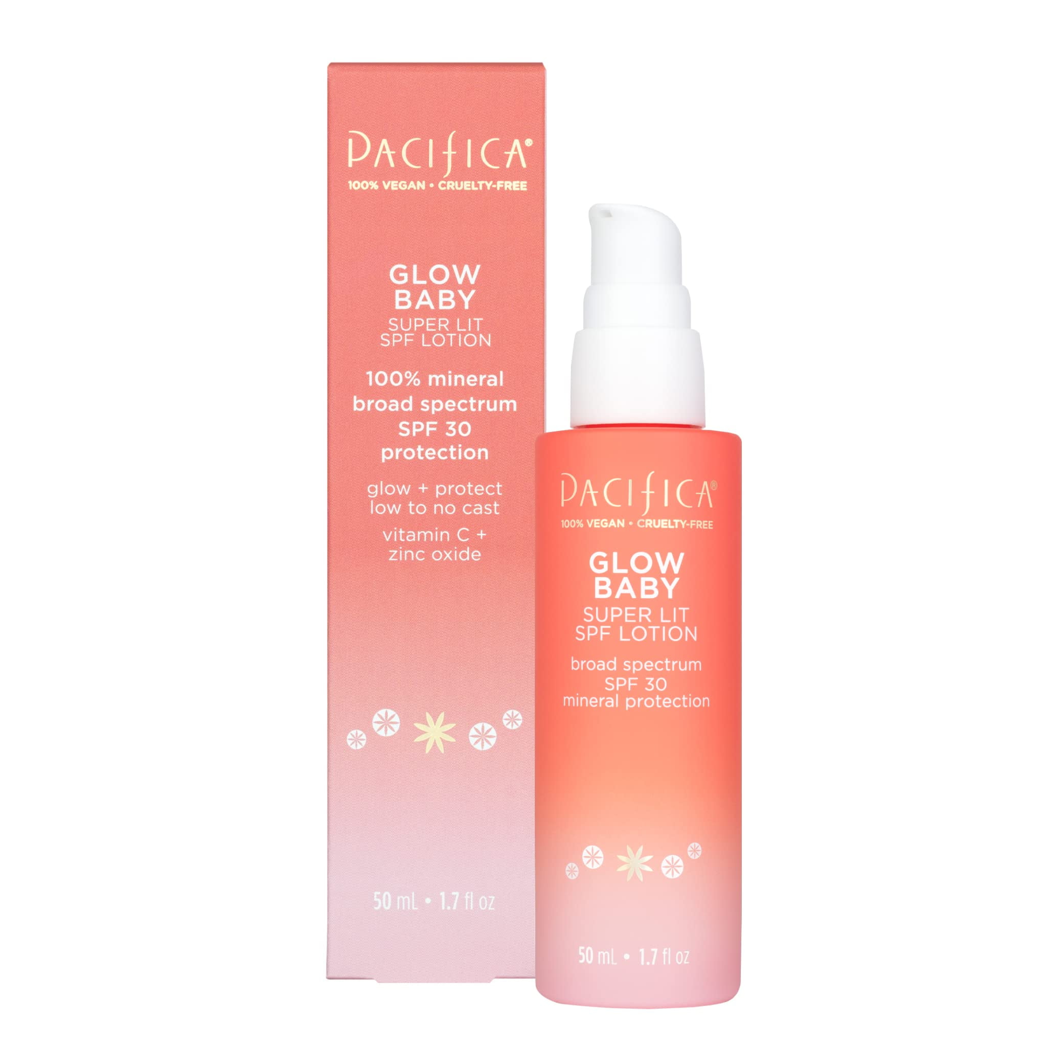 Glow Baby Super Lit SPF 30 Lotion, Broad Spectrum Sunscreen UVA/UVB