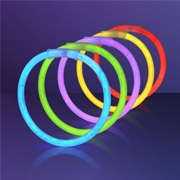Glow Bracelet Assorted Color Tube of Fifty