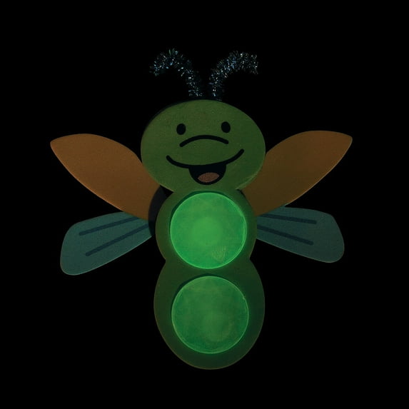 Glow Bug Clothespin Craft Kit- Craft Kits - 12 Pieces
