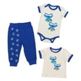 thumbnail image 1 of Glow Bugs Side Eyes - Baby Boy 2-Piece Clothing Set | Onesie Bodysuit or T-shirt with matching Sweatpants | Short Sleeve | Cotton | Baby Shower Gift | 0-36 months, 1 of 6