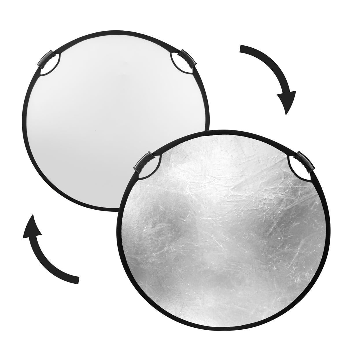 Reflector Handle Glow Circular Collapsible Reflector with Handles (42
