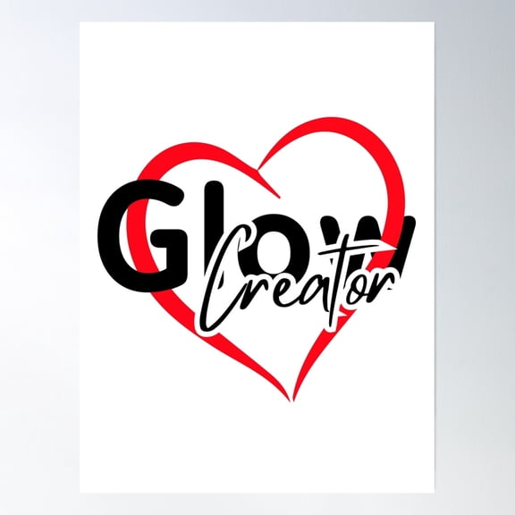 Glow Creator Aesthetic Nurse Poster Wall Art, Modern Wall Decor, 12x18 UNFRAMED