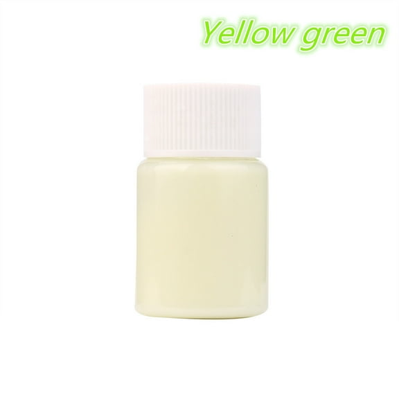 Glow in The Dark Acrylic Paint 20g - 12 Vibrant Luminous Colors for DIY Art, Wall Decor, Party Supplies, Non-Toxic & Long Lasting Glow Pigment for Wood, Glass, Fabric, Ceramic Craft Painting