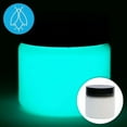 thumbnail image 1 of Glow In The Dark Acrylic Paint - Neutral and Fluorescent Paints with 5+ Color Options for Art Paintings, Decorations, Outdoor & Indoor Art Craft for Adults, Students, Kids - 1 Ounce (Neutral Aqua), 1 of 6