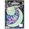 thumbnail image 1 of Glow in The Dark Ceiling Moon and Stars Stickers for Bedroom, Luminous Wall Decals, Kid-Safe High Quality PVC, Easy to Apply Bring The Night Sky to Your Kids' Room (Smily Sun), 1 of 1