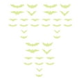 thumbnail image 1 of Glow in The Dark Halloween Bat Decals - 3D Luminous Self-Adhesive Wall Stickers for Scary Party Decor - Peel & Stick Window Clings for Indoor/Outdoor Spooky Decorations, 1 of 8