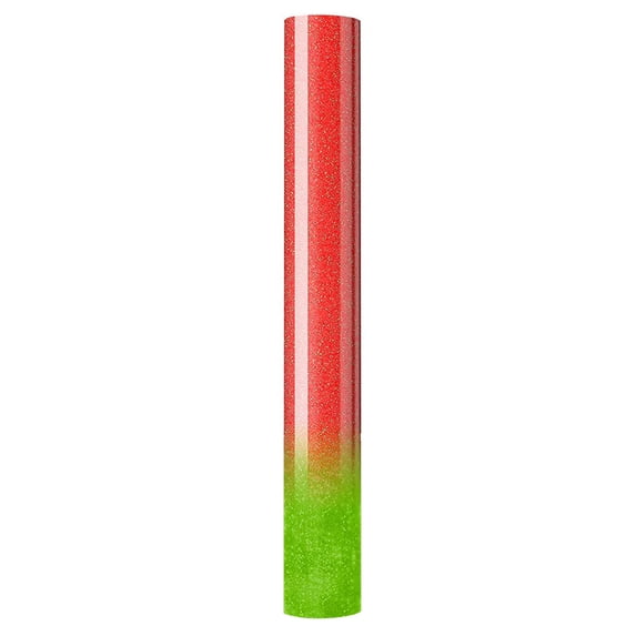 Glow in The Dark Heat Transfer Vinyl Rolls, 12" x 10" Luminous Iron on Vinyl for T-Shirts, PU Elastic HTV Vinyl for All Cutter Machine Easy to Cut & Weed for Cool Costumes/Design(Red,12x10")