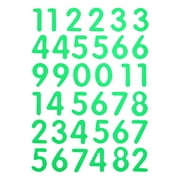 Glow in The Dark Letter Stickers, Luminous Number Stickers, Self-Adhesive Alphabet Decals for DIY Crafts, Home Decor, Switch Labeling, Personalized Marking, Luminous Stickers for Labels Decoration