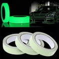 thumbnail image 1 of Glow In The Dark Luminous Fluorescent Self-Adhesive Safety Sticker Tape, Natural Glow No Power Required Energy-Saving Environmental Bright Label, Easy Construction For Position, 1 of 8