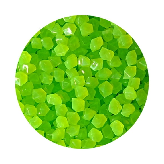 Glow in The Dark Pebbles Luminous Stones for Aquarium Fish Tank Decor Blue Green Vase Fillers DIY Terrarium Party Wedding Home Garden Landscape Decorative Gravel