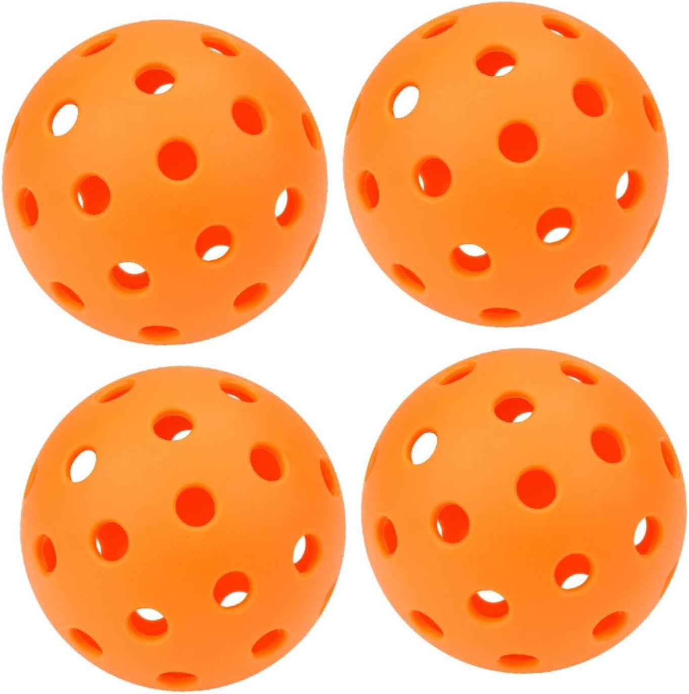 Glow in The Dark Pickleballs - Light up Pickleball Balls Indoor Outdoor Pickleballs Usapa Approved, Pickle Balls 4 Pack Sports Equipment Gifts for Pickleball Lovers