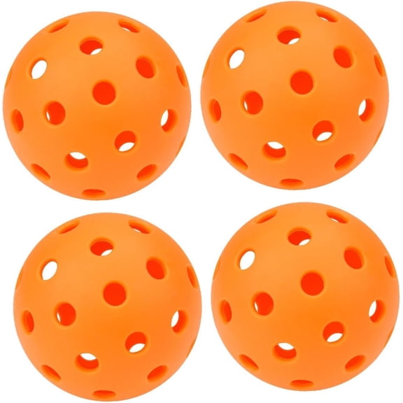 Glow in The Dark Pickleballs - Light up Pickleball Balls Indoor Outdoor Pickleballs Usapa Approved, Pickle Balls 4 Pack Sports Equipment Gifts for Pickleball Lovers