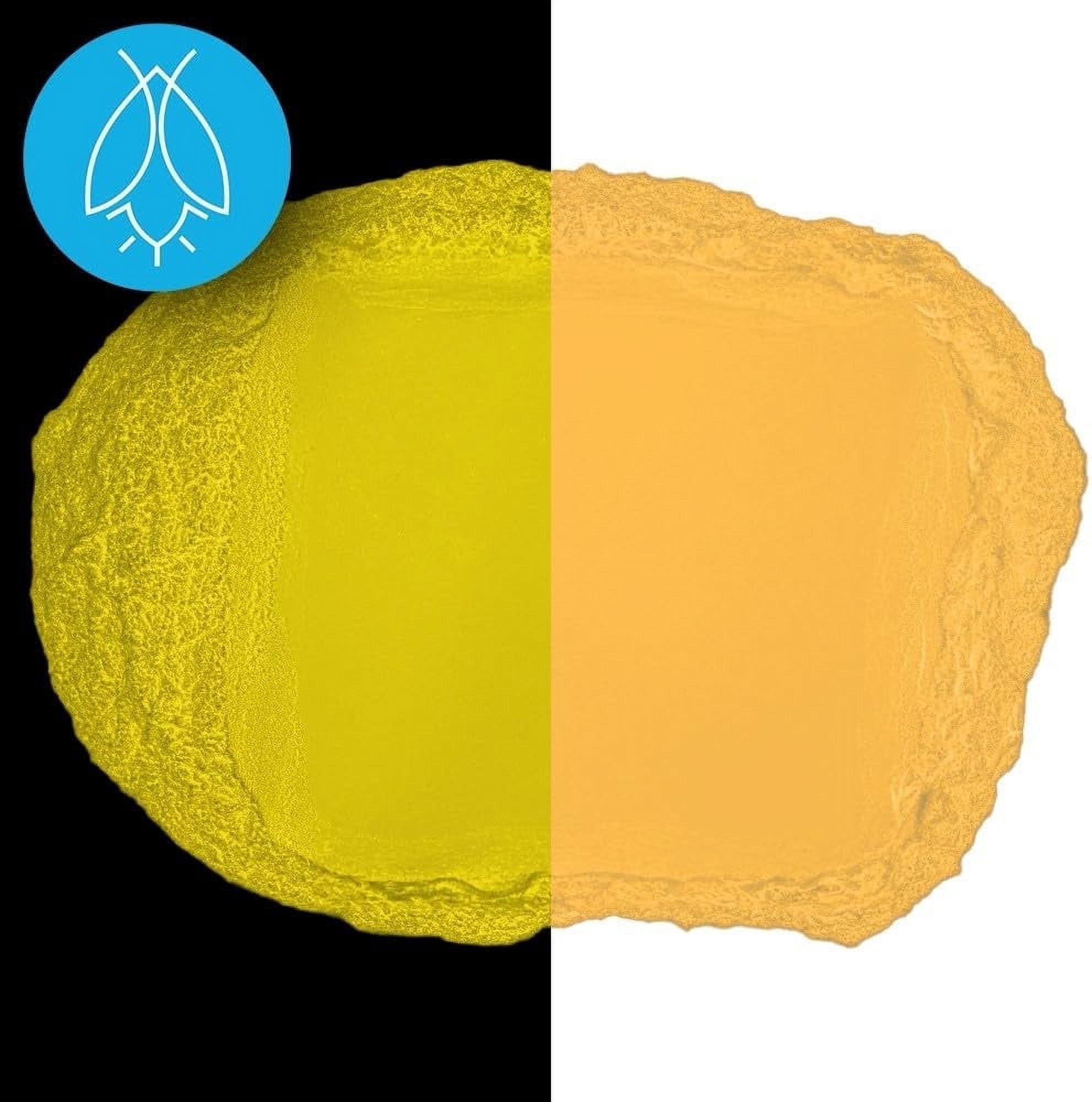 Glow In The Dark Pigment Powder 15 Jar -12 Color Glow Pigment And 3 Color Luminous Flake With UV Lamp - Epoxy Resin Luminous Powder For Slime Kit,Skin, Nail Safe Long - View #7