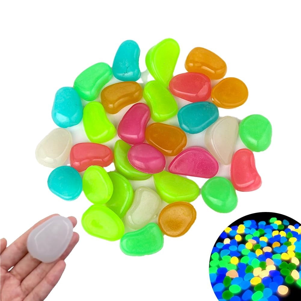 Glow in The Dark Rocks - Illuminate Your Outdoors with Enchanting Glow ...