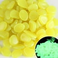 thumbnail image 1 of Glow in The Dark Rocks Outdoor 150 Pcs Luminous Pebbles Fish Tank Gravel Stepping, 1 of 2
