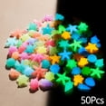 thumbnail image 1 of Glow in The Dark Sea Star Aquarium Decor - DIY Luminous Pebbles & Glow Rocks for Fish Tank Decor, Artificial Starfish Landscaping Stone for Aquascape & Terrarium, 1 of 7