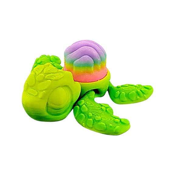 Glow in The Dark Turtle Ornament, Luminous Aquarium Decor for Fish Tanks with Night Glow Feature, Multifunctional Home Desktop Decoration, Waterproof Figurine