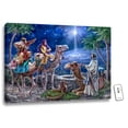 thumbnail image 1 of 18" x 24" Blue and Green The Magi Back-Lit Wall Art with Remote Control, 1 of 6
