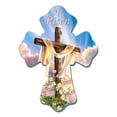 thumbnail image 1 of Glow Decor 'He is Risen' Reserection Easter Wall Cross - 8", 1 of 3