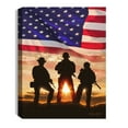 thumbnail image 1 of Glow Decor 350341 Let Freedom Ring-LED Tabletop with Timer Mini Canvas - 8 x 6 in., 1 of 1