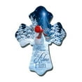 thumbnail image 1 of Glow Decor Snowman & Come Let Us Adore Him Wall Cross, 6 x 8 in. 137717, 1 of 4
