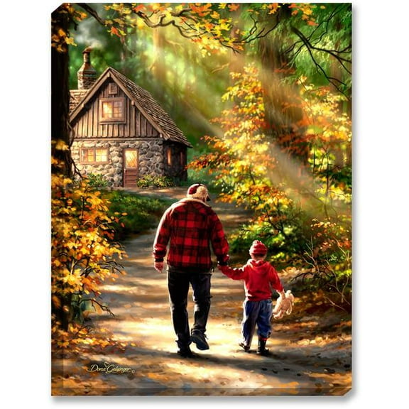 Glow Decor The Path Illuminated Wall Art by Dona Gelsinger