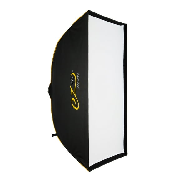 Glow EZ Lock 36x48" Quick Rectangle Softbox, Bundle with 9.5' Air Cushioned Light Stand