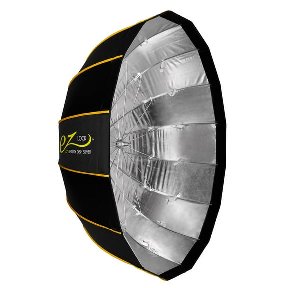 Glow EZ Lock Collapsible Silver Beauty Dish (42")