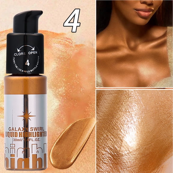 Glow Enhancer Oil Body Highlighter for Face and Face Shimmer Liquid with Botanicals 30ml