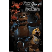 Glow - Five Nights at Freddy's Glow-In-The-Dark Wall Poster,