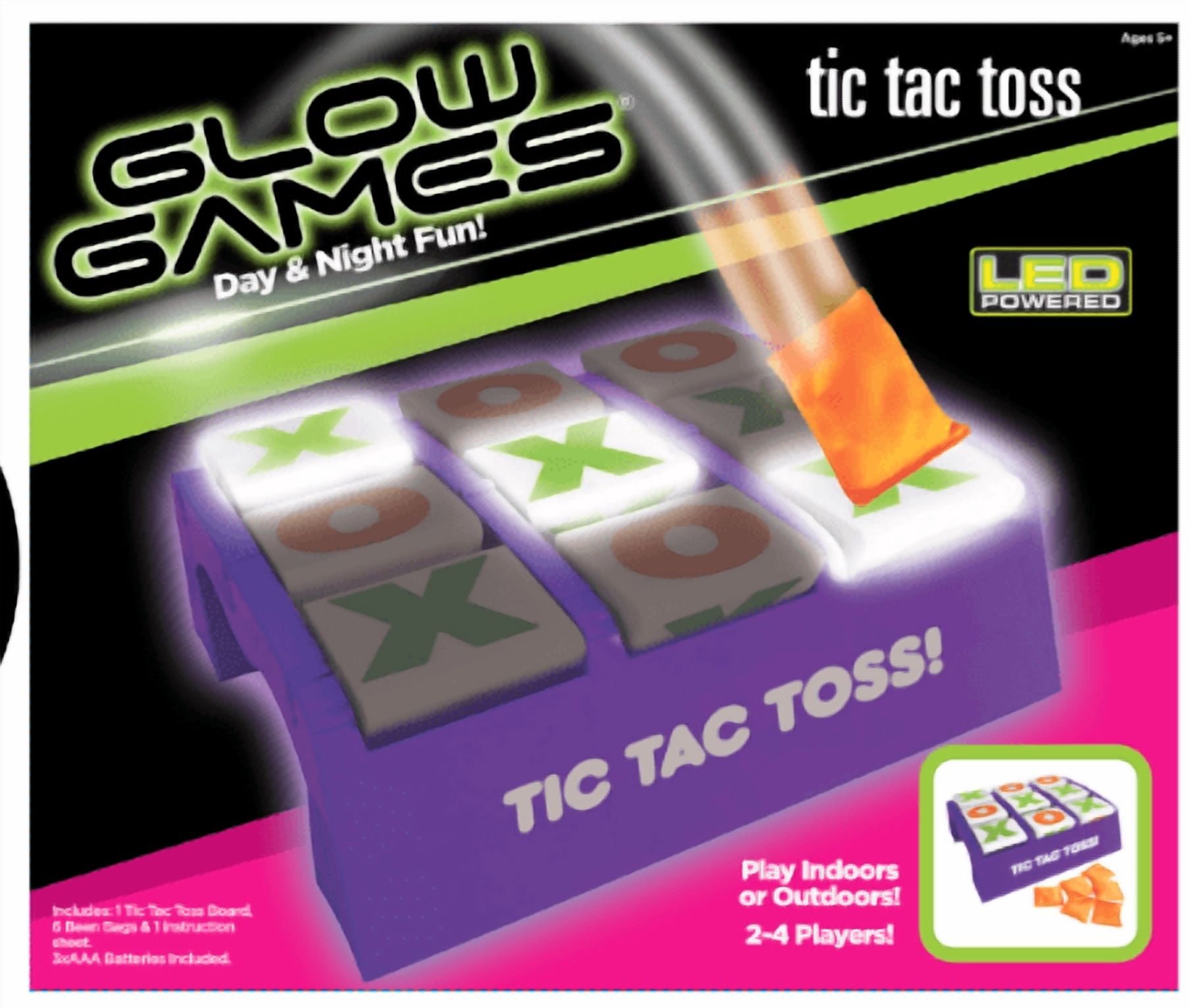 Glow Games Tic Tac Toss