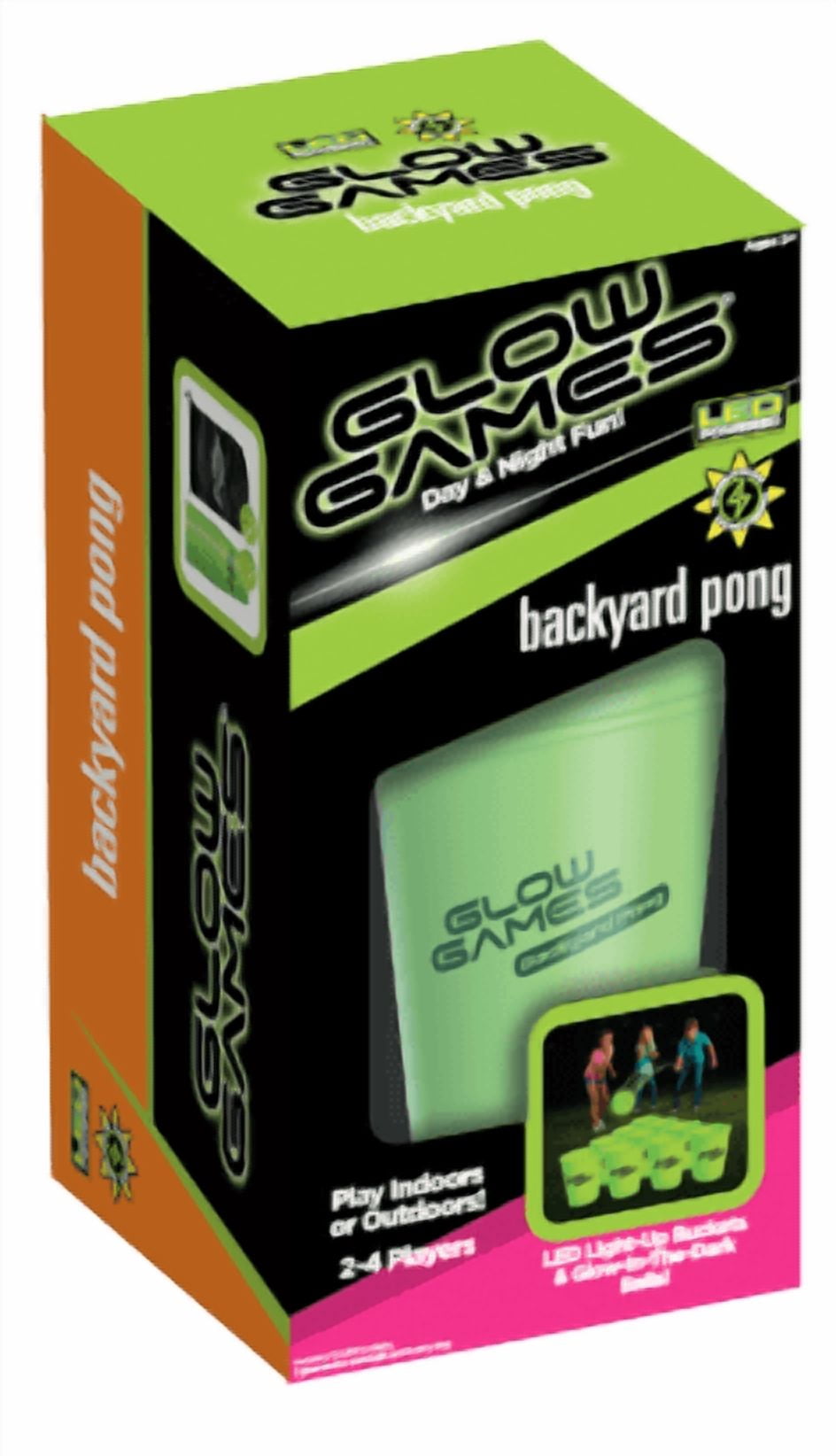 Glow Games Yard Pong