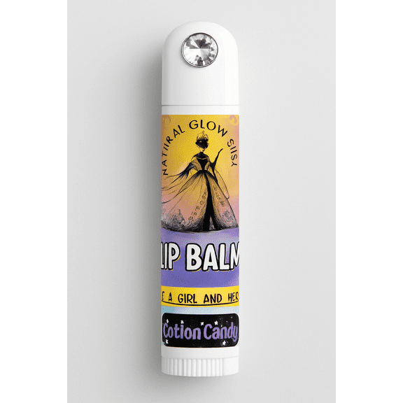 Glow Girl Tallow Moisturizing Lip Balms- 2-Pack Cotton Candy