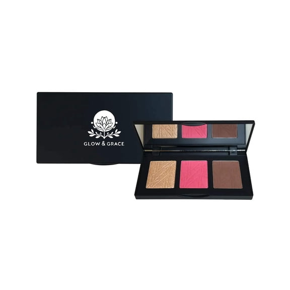 Glow & Grace Pro Cheek Palette (Pop)