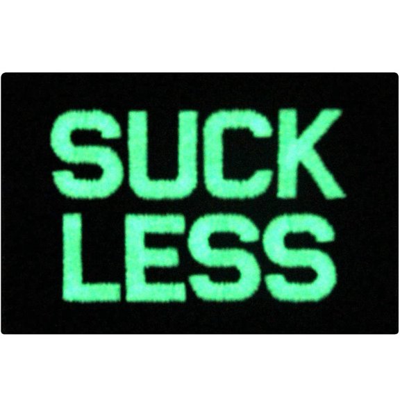 Glow In Dark Suck Less Military Morale Tactical Embroidered Applique Fastener Hook And Loop Patch