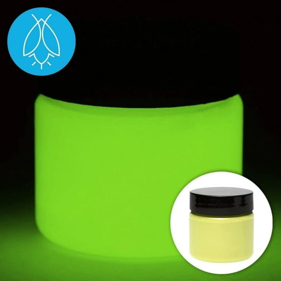 Glow In The Dark Acrylic Paint - Fluorescent Paints with 5+ Color Options for Art Paintings, Decorations, Outdoor & Indoor Art Craft for Adults, Students and Kids - 4 Ounce (Fluorescent Yellow)