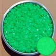 thumbnail image 1 of Glow In The Dark Garden Pebbles Stones For Yard And Walkways Decor Diy Decorative Luminous Stones(600 Pcs),Green Household Stones, 1 of 9