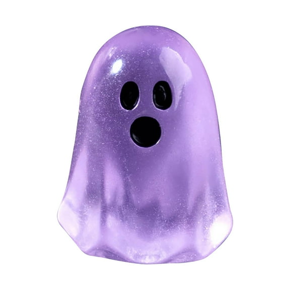 Glow In The Dark Ghost Decorations, Luminous Cute Spooky Ornaments, For Diy Crafting Home Party And Jewelry Making