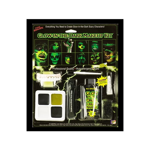 Glow In The Dark Halloween Makeup Kit