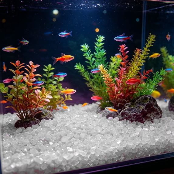 Glow‑In‑The‑Dark Pebbles 100Pcs Light‑Absorbing Luminous Resin Rocks Decorative Glowing Gravel For Garden Yard Aquarium Fish Tank Landscaping